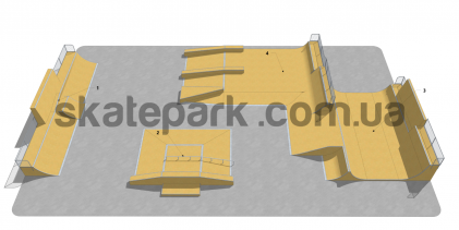 Skatepark modułowy OF2007029NW
