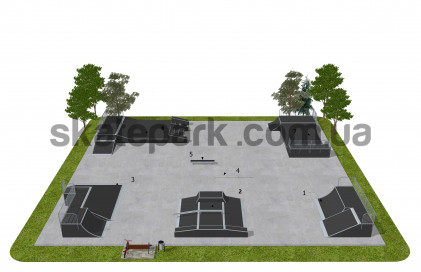 Skatepark modułowy OF2007171NW