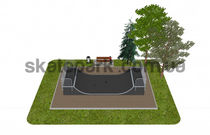 Skatepark modułowy OF2007189NW