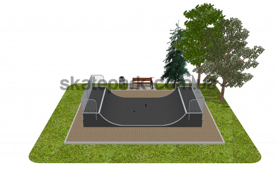 Skatepark modułowy OF2008075NW