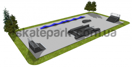 Skatepark modułowy OF2008102NW