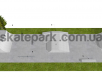 Skatepark w technologii light concrete 