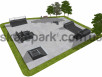 Skatepark w technologii standard 